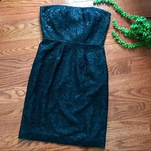NWT JCrew little black dress with lace